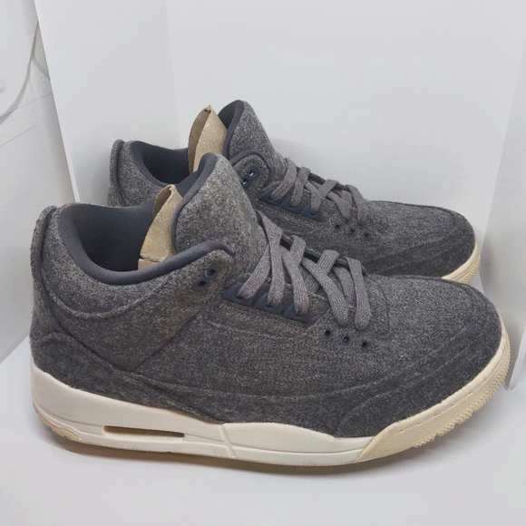 NIKE AIR JORDAN 3 - WOOL - SIZE-11 - Picture 2 of 6